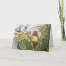 Recherche de peinture de colibri vœux cartes Colibris