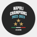 Recherche de napoli autocollants Championne de football