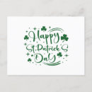 Recherche de shamrocks cartes postales Jour de st patrick