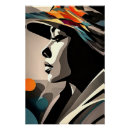 Recherche de sans visage posters Moderne
