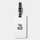 Recherche de sauver bagages étiquettes Tortue
