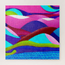 Recherche de océan puzzles Abstrait