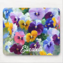 Recherche de fleurs colorées tapis souris Floral