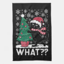Recherche de chat noir cuisine linges Noël