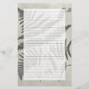 Recherche de vintage papier à lettre Botanique