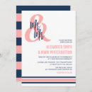 Recherche de preppy mariage invitations Rayures
