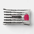 Recherche de zèbre noir et blanc coussins Motif