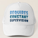 Recherche de surveillance casquettes Drôle