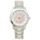 Recherche de mandala montres Floral
