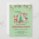 Recherche de renne père noël invitations Arbre de noël