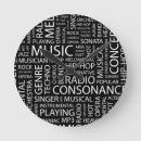 Recherche de motif de musique horloges Conception