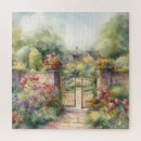 Recherche de jardins anglais puzzles Victorien