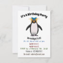 Recherche de pingouin mignon invitations Drôle