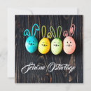 Recherche de oeufs colorés vœux cartes Moderne