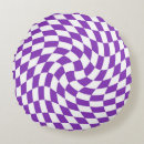 Recherche de violet coussins À damiers