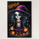 Recherche de sorcière puzzles Jeune fille