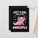 Recherche de fille mexicaine cartes postales Axolotl
