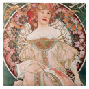 Recherche de alphonse mucha carreaux Antique