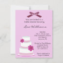 Recherche de cake bridal shower invitations Rose