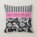 Recherche de damassé rose coussins Moderne