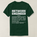 Recherche de ingénieur réseau tshirts Geek informatique