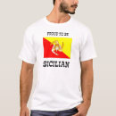 Recherche de sicilien fier tshirts Drapeau de la sicile