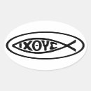 Recherche de ichthus autocollants Symbole