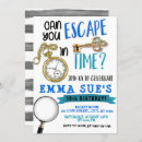 Recherche de évasion invitations Garçons