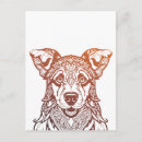 Recherche de dessin de chien cartes postales Beau