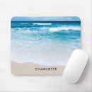 Recherche de plage tapis souris Bleu