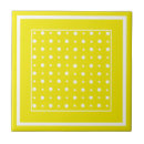 Recherche de pois jaune carreaux Rétro