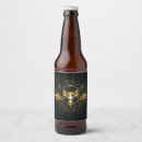 Recherche de oiseaux bière étiquettes Noir