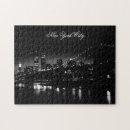Recherche de new york noir et blanc puzzles Manhattan