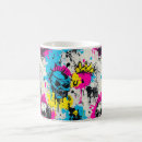 Recherche de couleurs au néon tasses Fluorescent