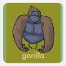 Recherche de gorille autocollants Animal