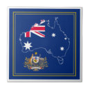 Recherche de drapeau australien carreaux Patriotique