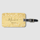 Recherche de doré bagages étiquettes Girly