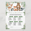 Recherche de activité de cartes baby shower invitations Verdure