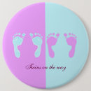 Recherche de jumelle de fille badges Bébé