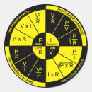 Recherche de physique autocollants Noir