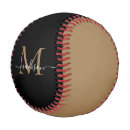 Recherche de les balles baseball Monogramme