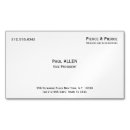 Recherche de de bon goût cartes visite Professionnel