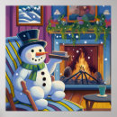 Recherche de de bonhomme neige art Noël