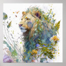 Recherche de peinture de lion posters Animal