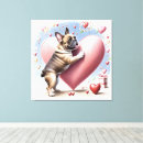 Recherche de chien rose art Bouledogue français