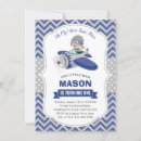 Recherche de avion 11x16 invitations Bleu