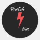 Recherche de tonnerre autocollants Amusant