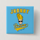 Recherche de pochette badges Johnny bravo
