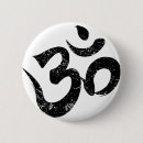 Recherche de symbole om badges Méditation