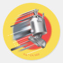 Recherche de faim autocollants Animation